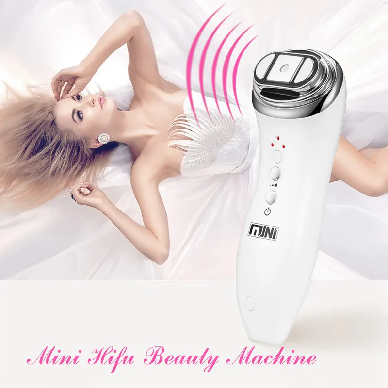 Goede Ultrasone Mini Hifu Radio Frequentie Massager Gezicht Lift Led Anti Rimpel Huidverzorging Apparaat Huidverjonging Schoonheid Instrument