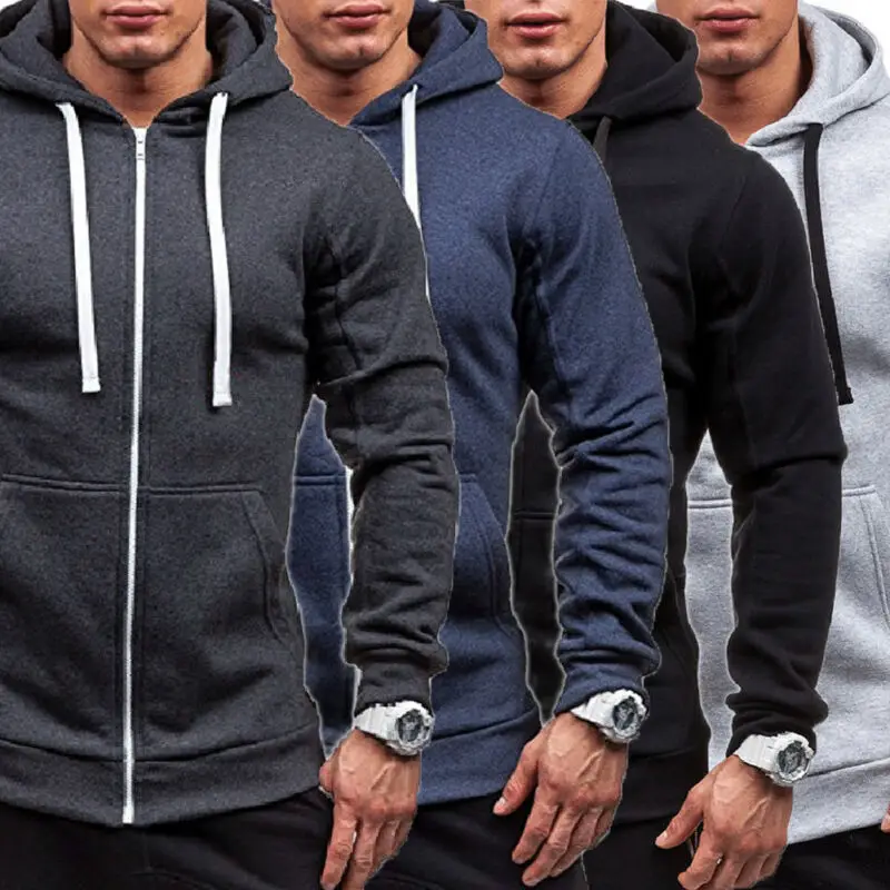 2019 мужская толстовка флис на молнии до толстовки с капюшоном осень зима неоновые