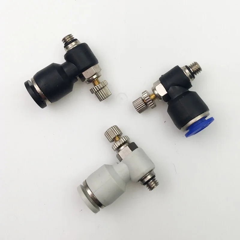 Тонкий пневматический регулирующий клапан типа L дроссельной заслонки SL4/6/8-M3/M5