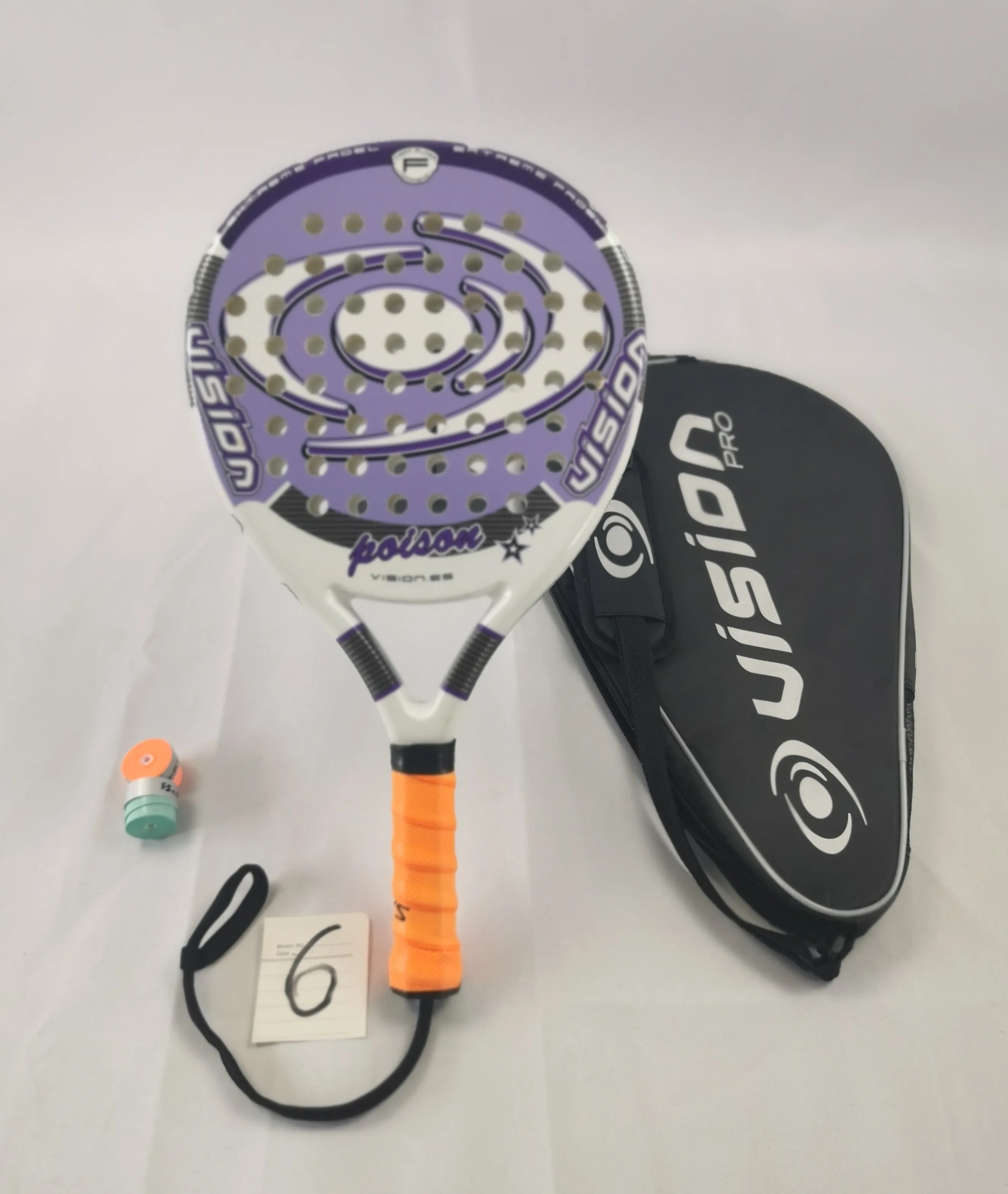 

Padel Tennis Racket Carbon Fiber Beach Padel Soft EVA Face Paddle Tennis Racquet Rackets with Padle Bag Cover