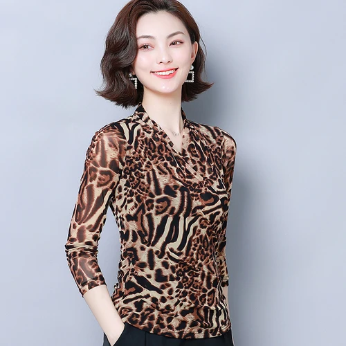 Женская блузка с v-образным вырезом простая элегантная повседневная рубашка