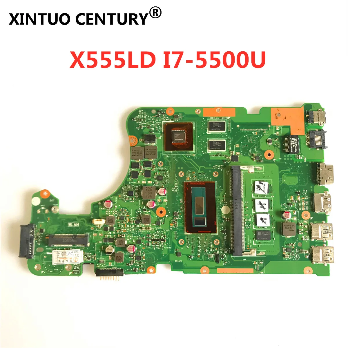 

REV 3,3, 3,6 i7-5500U 4 Гб X555LD материнская плата для ноутбука ASUS X555LD X555LDB X555LA X555LB X555L X555 протестированный Оригинал материнская плата