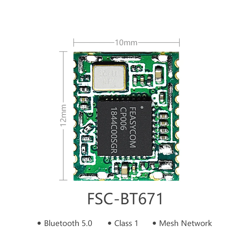 Мини беспроводной модуль FEASYCOM Bluetooth 5 0 BLE сетчатый светильник управление для