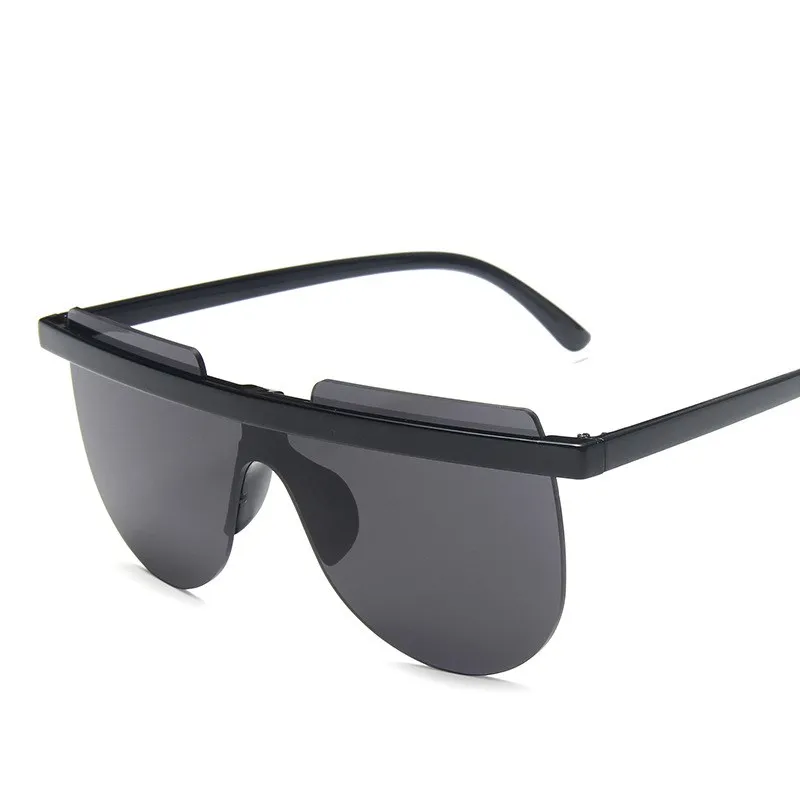 

XojoX Fashion Men Oversized Sunglasses Women Retro Conjoined Sun Glasses New Brand Designed Unisex Eyeglasses Outdoor Goggles