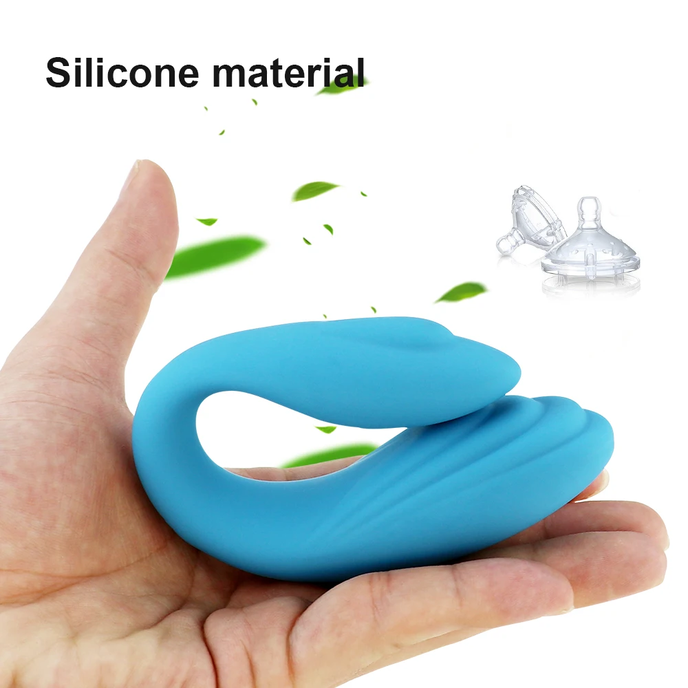 Беспроводной U образный Вибратор фаллоимитатор с дистанционным управлением
