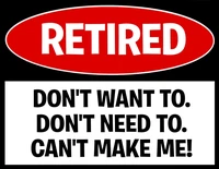 retired birthday warning dont want to fun funny quote vintage retro man cave bar pub shed novelty tin wall decor metal sign