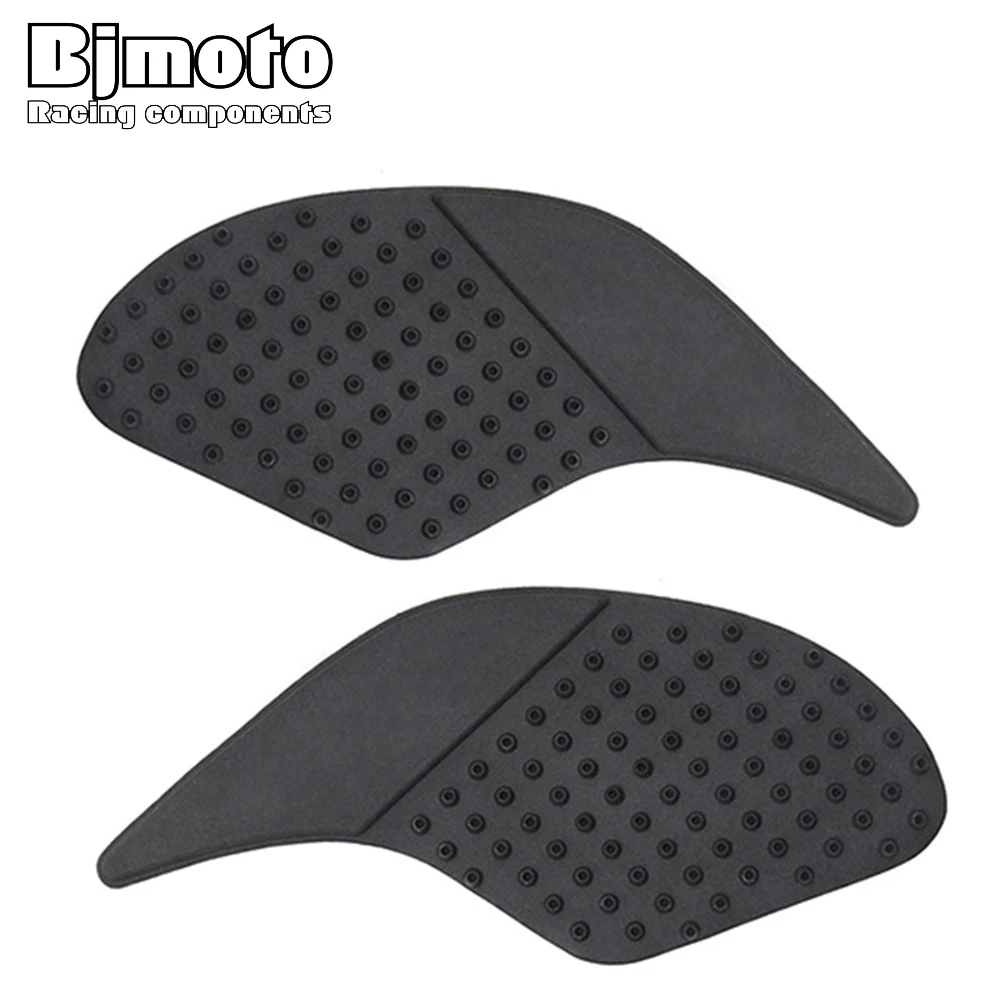 

BJMOTO Motorcycle Gas Tank Traction Pad Side Knee Grip Protector Anti slip sticker Black For Kawasaki NINJA250/300 2008-2014
