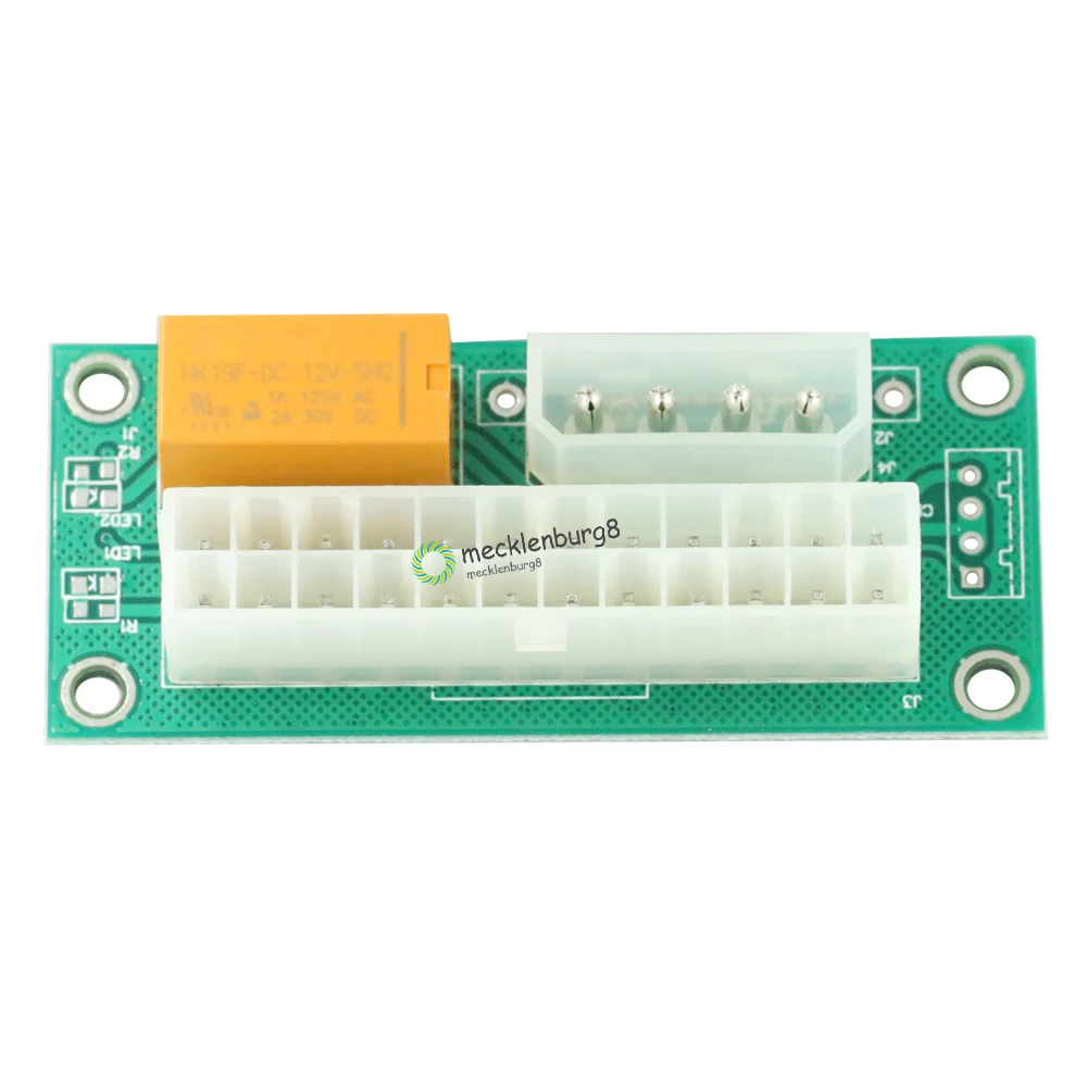 ATX 24Pin к Molex 4Pin Двойной источник питания синхронизация стартер Удлинительный