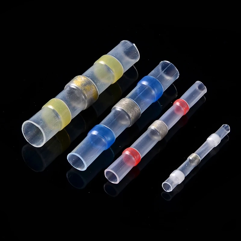 50 шт. изолированные электрические провода соединители припой втулка трубки