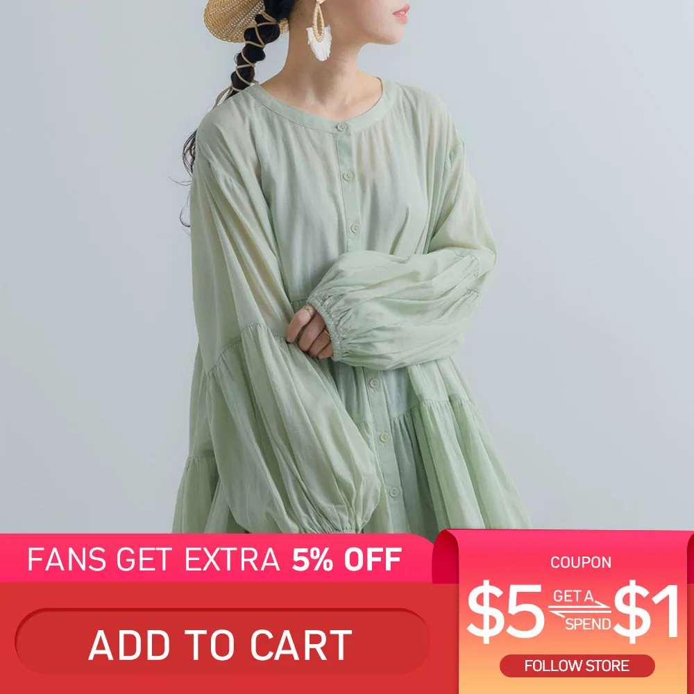 Шифоновая женская блузка рубашки с рукавами фонариками осень весна 2020