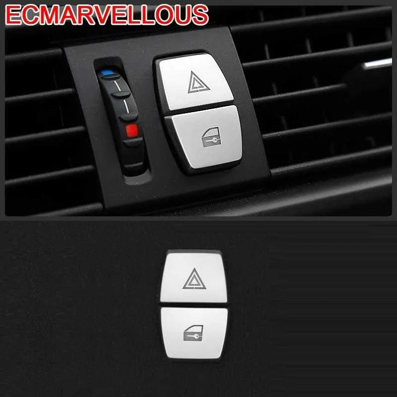 

Accesoire Voiture Interior Decoration Auto Car Accessories Handbrake Ignition Multimedia Button FOR BMW 5 6 7 X3 X4 X5 series