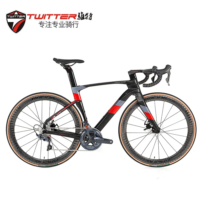

2021New TWITTER CYCLONEpro-22Speed Oil pan large carbon wheel bicycles Tornado oil brake carbon road bike carbon bicycle biking