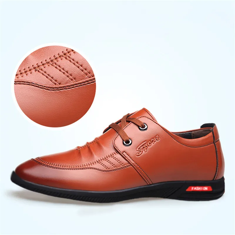 Мужские туфли оксфорды обувь в британском стиле Цвет черный синий удобная