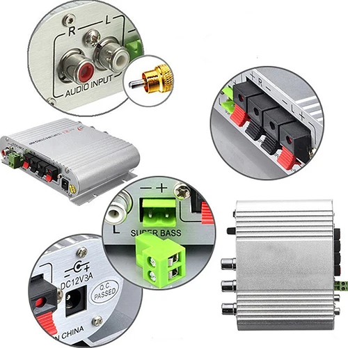 Новый HiFi CD MP3 Радио автомобильный домашний аудио стерео бас динамик