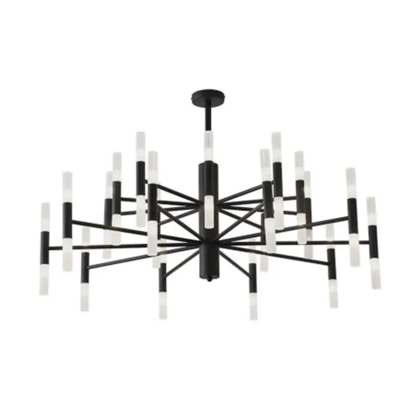 

Northern Europe Fashion Designer Gold Black Led Ceiling Lamp Living Room Loft Bedroom Restaurant New Art Decorative Lamp