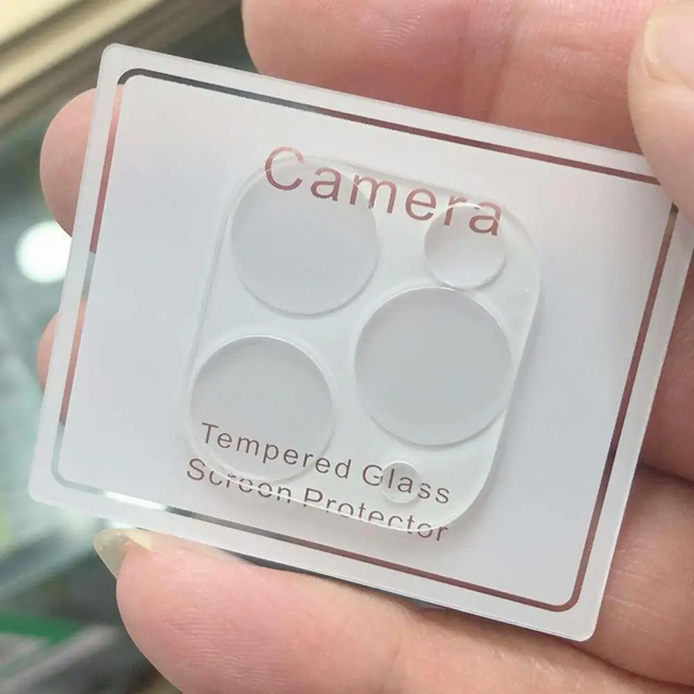 Задняя камера защита объектива закаленное стекло металлическая рамка кольцо