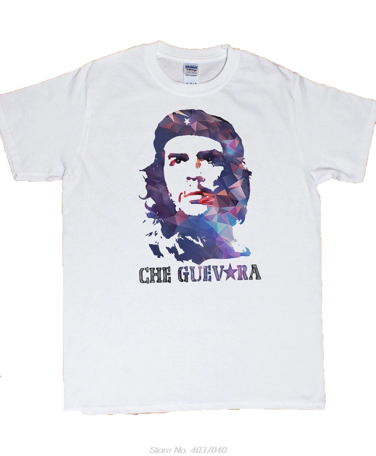 Футболка Che Guevara мужская с абстрактным изображением лица модная рубашка в ретро