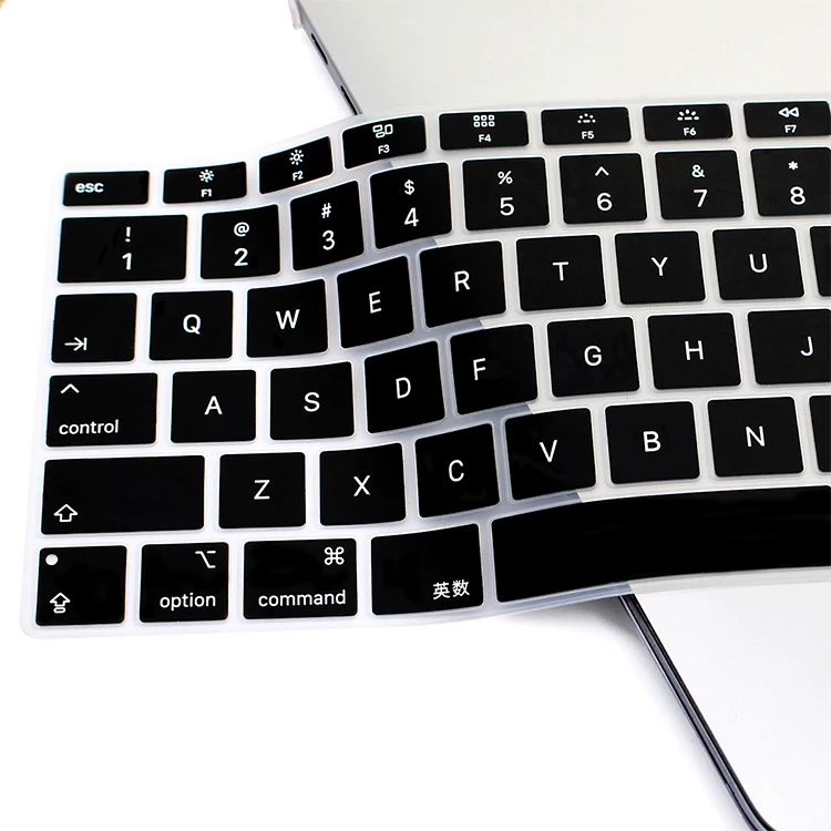 Силиконовый чехол HRH для ноутбука с английской клавиатурой защитный MacBook Air 13 A1932