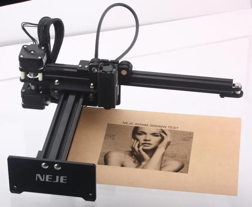NEJE Master 3500 МВт 43*27 см мини лазерная гравировальная машина 2 оси DIY гравер Настольный деревянный маршрутизатор/резак/принтер+ Лазерные очки