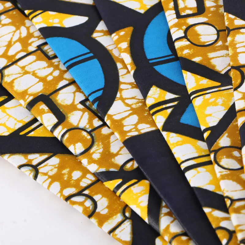 Новинка африканская вощеная настоящая ткань 100% хлопок высокое качество печати