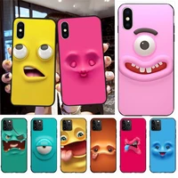 3d funny face phone case for iphone 6 6s 7 8 plus xr x xs xsmax 11 12 pro mini max