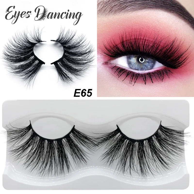 Ресницы норковые для наращивания натуральные объемные мягкие ресницы 5D/3D