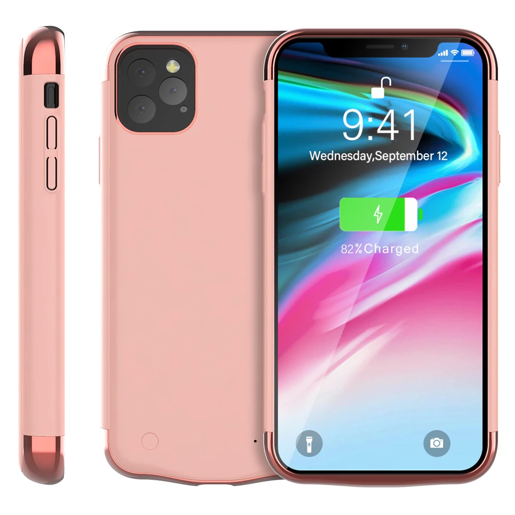 Для iPhone 11 pro 5,8 чехол для зарядного устройства 5500 мАч внешний резервный блок питания защитный чехол для iPhone 11pro чехол для аккумулятора