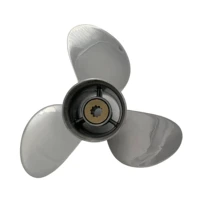 boat propeller 9 14x10 for suzuki 9 9hp 15hp 3 blades stainless steel prop ss 10 tooth rh oem no 58100 93733 019 9 25x10