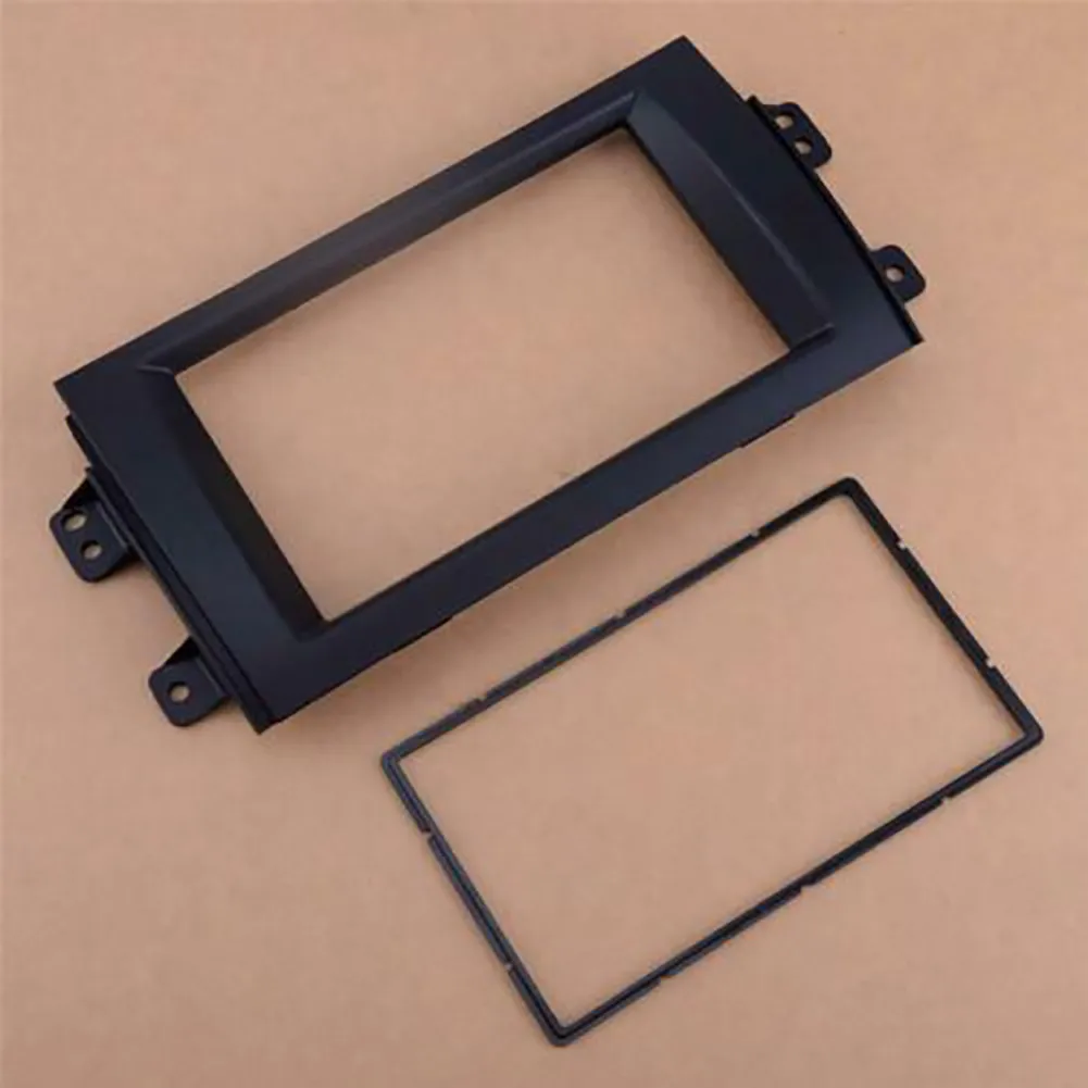 

Black Stereo Radio Plate Frame Panel Dash For 2007-13 Kit Suzuki SX4 Trim