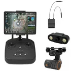 Skydroid T10 пульт дистанционного управления с мини-камерой 10 КМ Цифровая карта передачи с R10 Reciever 4 в 1 машина для защиты растений