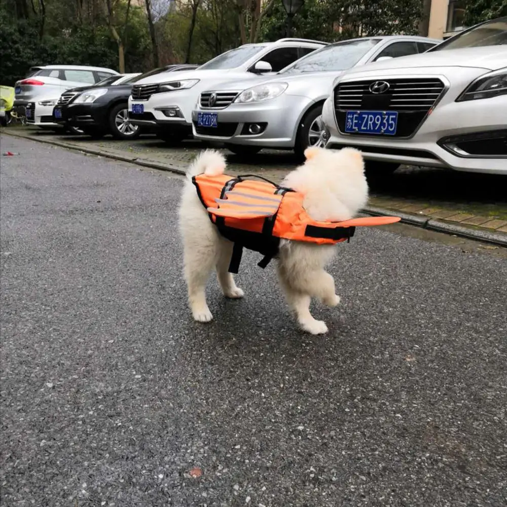 

Pet Life Jacket Reflective Dog Clothes Floating Life Vest Angel Wings Life Jacket Summer Large And Small Dog Swimming Suit