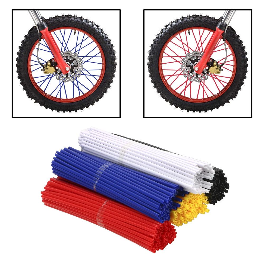 72 шт. универсальные чехлы LEEPEE для мотоцикла велосипеда внедорожника Honda Kawas спиц