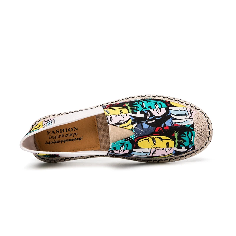 Мужская обувь дышащая парусиновая мужская повседневная модная весенняя