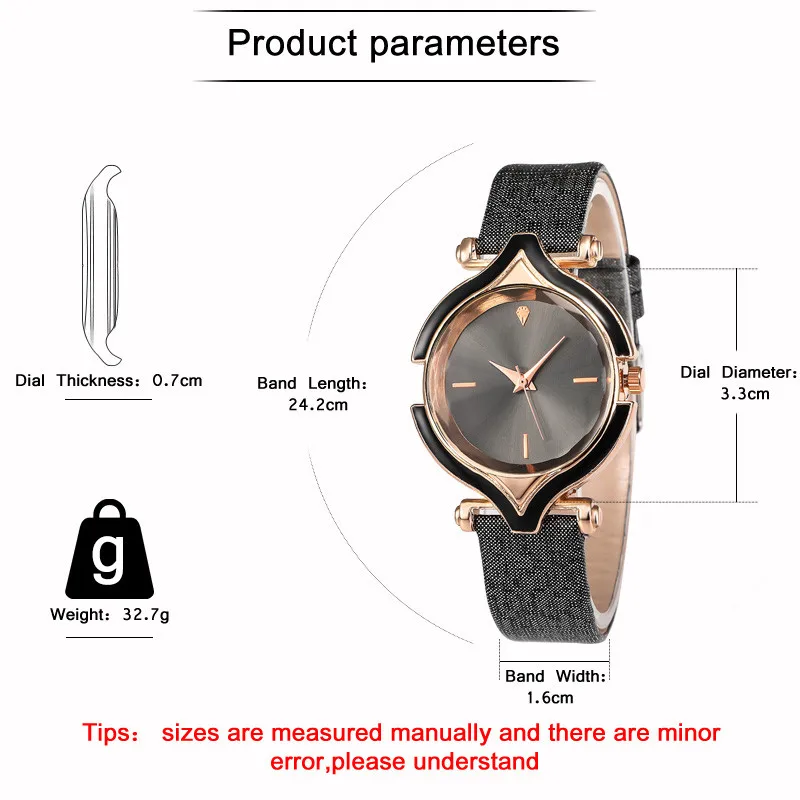 WJ-8715 Fashion Versatile Clothing Dress Ladies Watches New Style Small Simple Dial Women Watch Zegarek damski Clock | Наручные часы