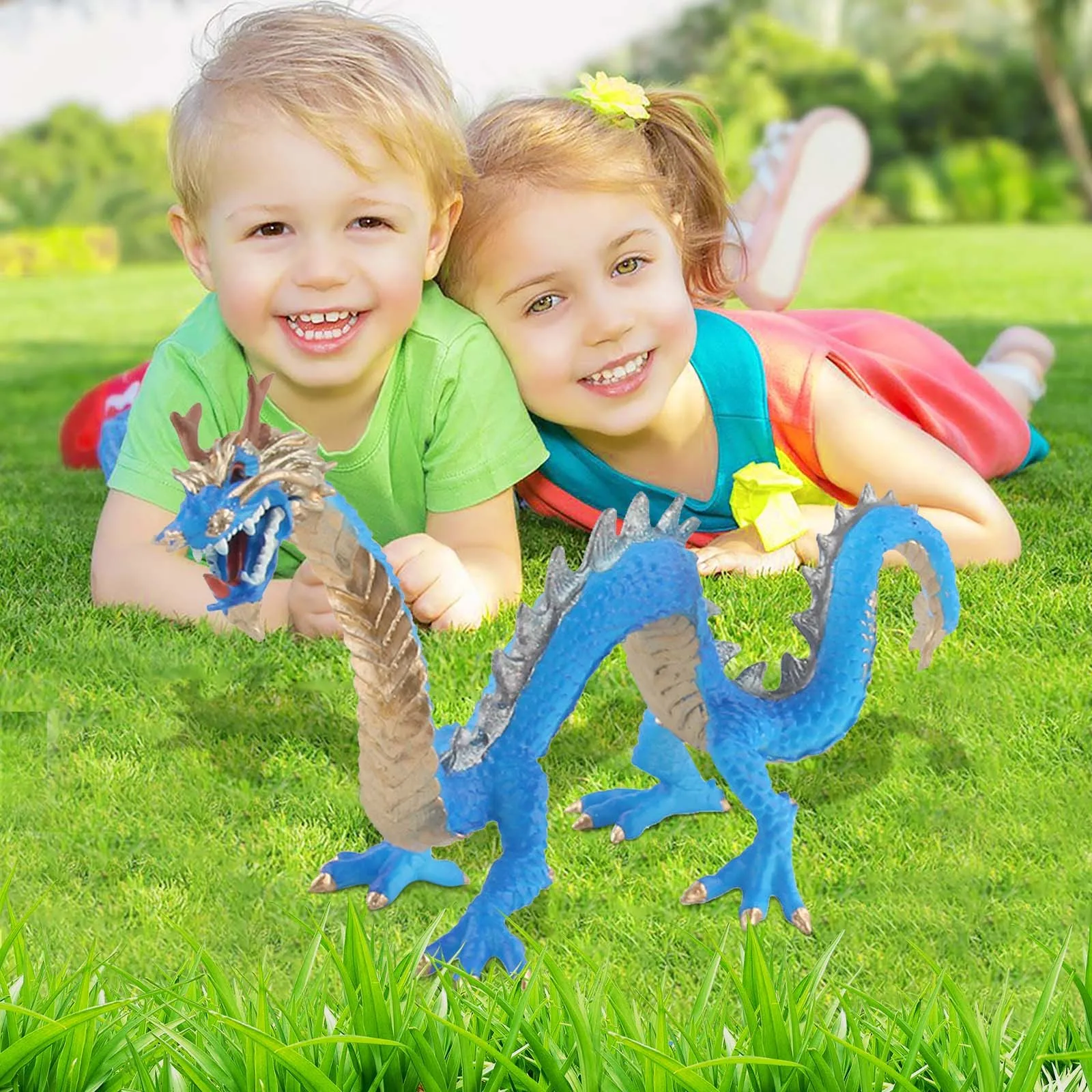 

Creative Novelty Dragon Model Toy Decoration Model Educational Toys For Children Gifts Chinese Dragon Model Decoration
