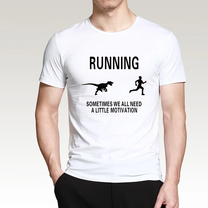 Футболка Парк Юрского периода забавная Мужская футболка летняя Хлопковая