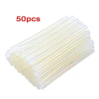 Пистолет клеевой прозрачный, 7 мм х 100 мм, 50 шт.