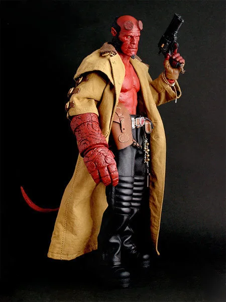 Хит продаж игрушка Hellboy Devil HT масштаб 1/6 армия Goloden ПВХ экшн фигурки модели