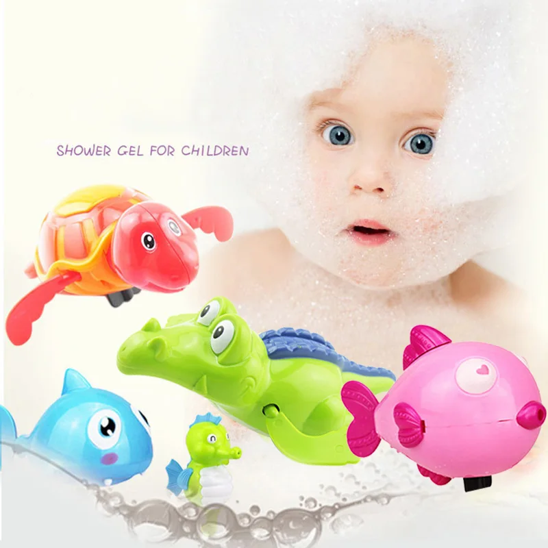 Новое поступление 1 шт. случайные Детские Игрушки для ванны душа воды игры милые