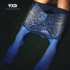 2 в 1, кружевные сексуальные мужские чулки