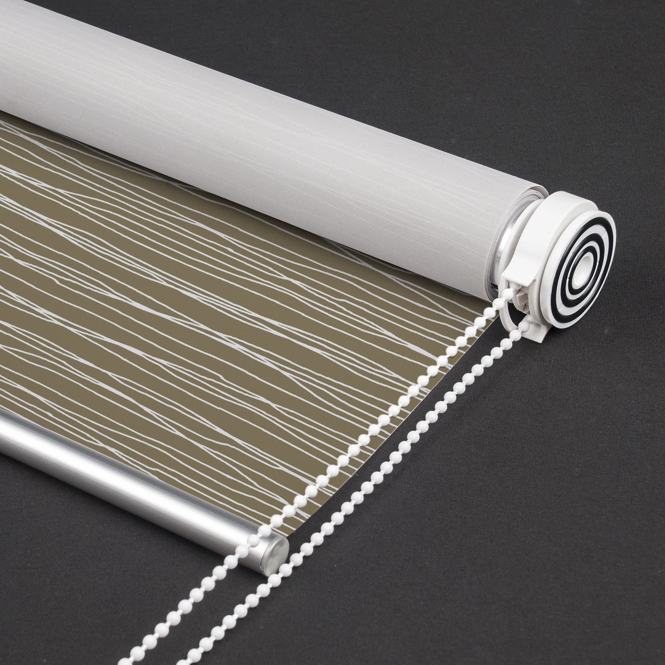 Роликовые жалюзи SCHRLING, не требует сверления, с естественными полосками