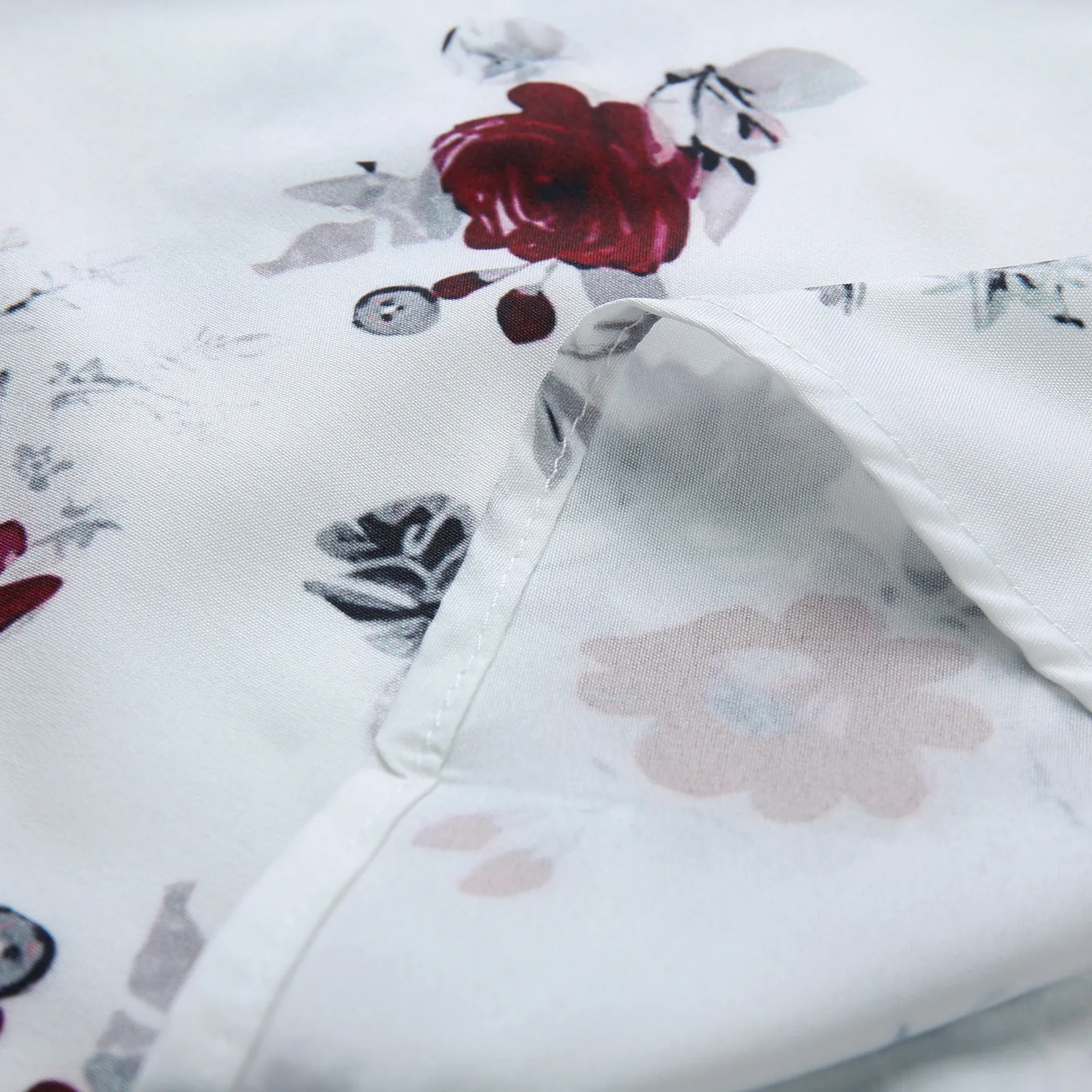 

Women'S Mini Dress Short Dresses Summer Women Casual Beach Style Ruffles Prints Sundress V-Neck Swing Procket Short Sleeve Dress