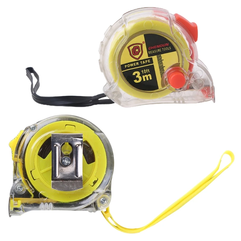 

Portable 10ft Measuring Tape Measure Drop-proof Metric Inch Blade Measuring Tape High Precision Metal 10ft specification