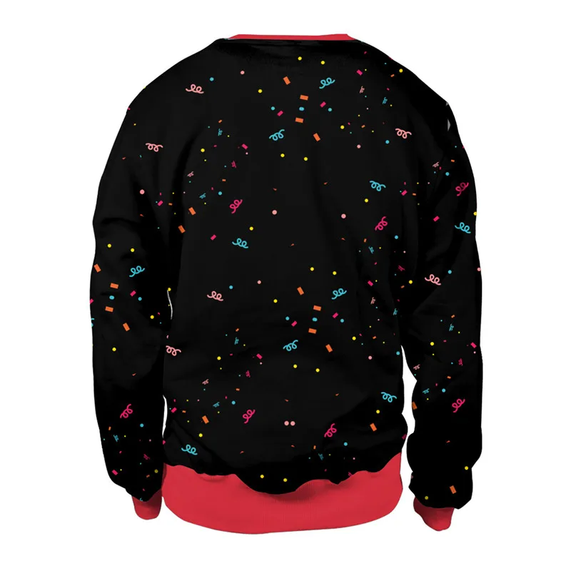 SOSHIRL Kawaii лучшие толстовки Друзья Рождественский котенок любовник праздничные