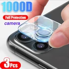 Защитное закаленное стекло для камеры iPhone 12, 11 Pro Max, X, XR, XS MAX, Защитная пленка для экрана iPhone 7, 6 Plus, пленка для объектива камеры, 3 шт.
