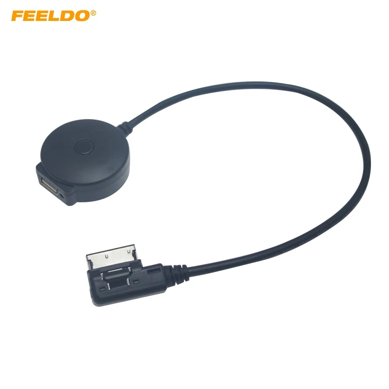Автомагнитола FEELDO 5X медиа в MDI/AMI Bluetooth 4 0 USB телефонный кабель для Mercedes Benz