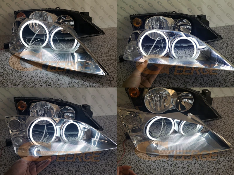 Для Ford Mondeo MK3 2000-2007 салон специальной формы Ультра яркое освещение CCFL ангельские глазки комплект Halo Кольцо