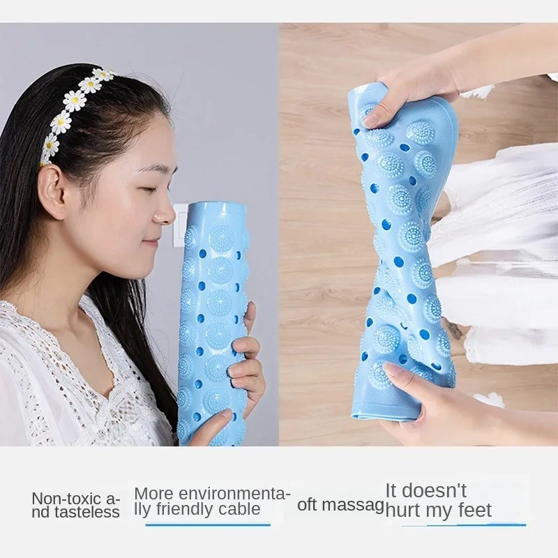 Коврик для ног из ПВХ большой мощный нескользящий не токсичный|Коврики ванной| |