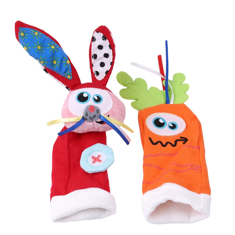 

0~24 Months Baby Infant Rattle Socks Educational Soft Newborn Gift Toy For Children Baby Toy Baby Warm Foot Socks