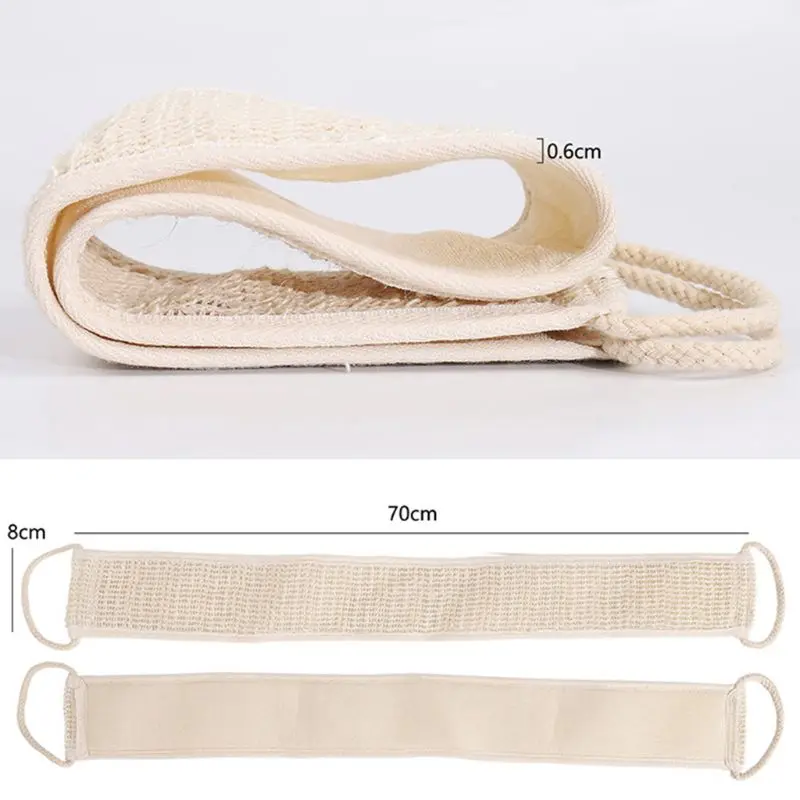 

Multifunctional Soft Cotton Linen Body Cleaning Back Scrubber Bathroom